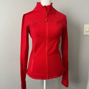 Red Lululemon jacket